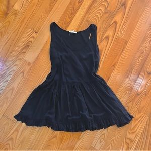Ciel USA Black Ruffle Flowy Dress
